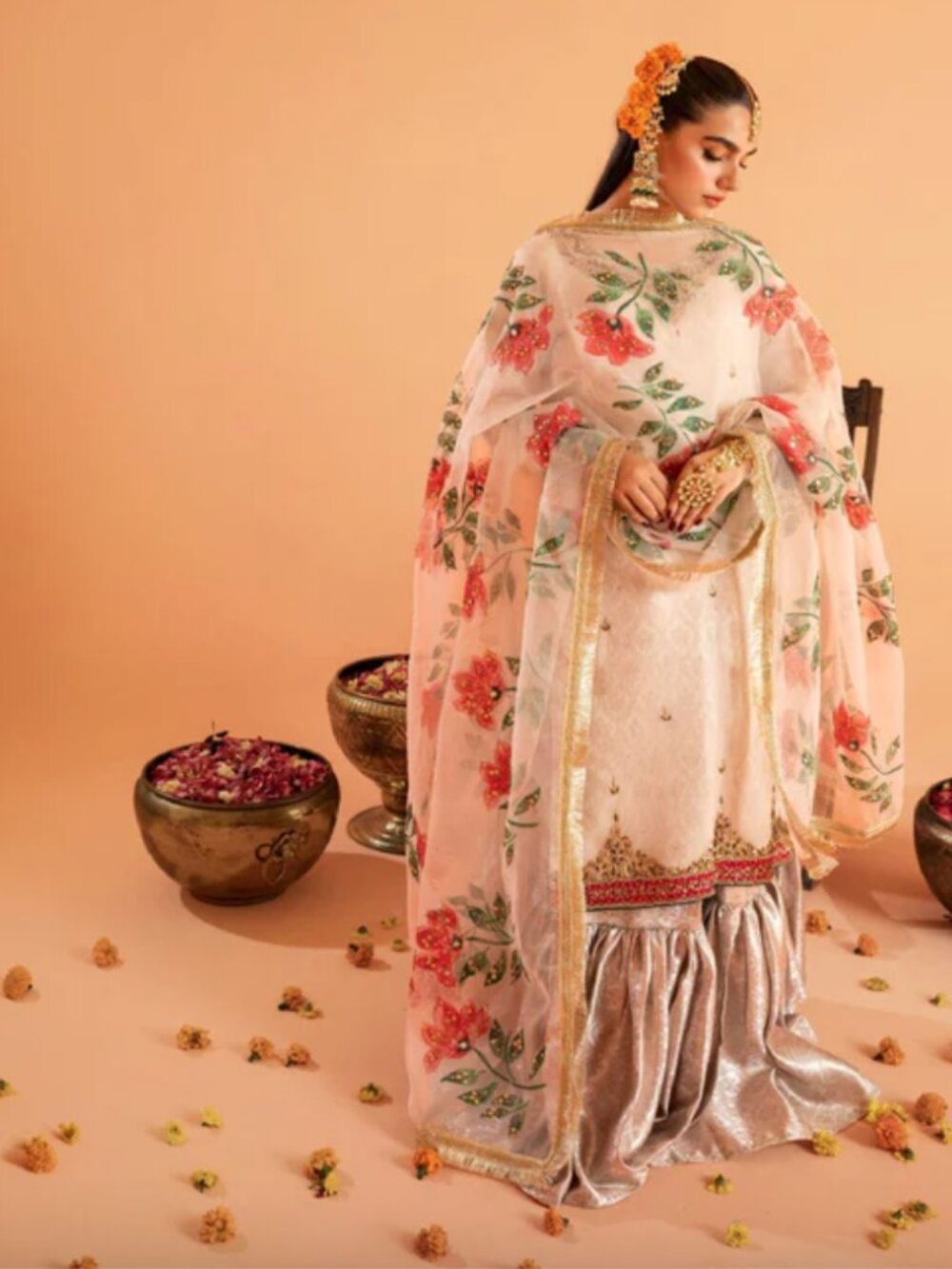 Haseens Official pakistani gharara outfit - BRAND NEW!!